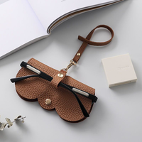 Sac de rangement pour lunettes, sac à bijoux, étui portable pour lunettes de soleil, clip pour lunettes de soleil, étui de protection, étui à la mode pour lunettes de myopie