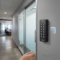 Lecteur de cartes IC à prix d'usine, capacité 1000, lecteur PIN, plastique ABS RFID 13,56 MHz pour contrôle d'accès aux portes