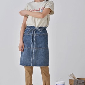 Denim <span class=keywords><strong>bistrot</strong></span> café <span class=keywords><strong>tablier</strong></span> coton <span class=keywords><strong>professionnel</strong></span> demi-cuisine <span class=keywords><strong>tablier</strong></span> Durable taille service <span class=keywords><strong>tablier</strong></span> pour serveur de Chef - Product Image 2