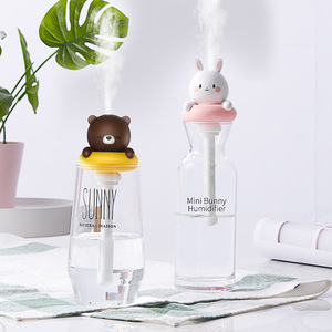 Humidificateur Portable diffuseur d'arôme de dessin animé ours voiture Usb Mini <span class=keywords><strong>Nano</strong></span> brume humidificateur électrique vaporisateur délicat DQ104 - Product Image 2