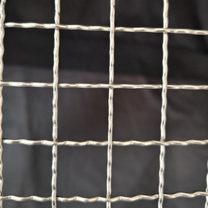 Grillage perforé à trous carrés, en acier inoxydable, tissé, ondulé, noir, pour paroi d'enclos à porcs - Product Image 6