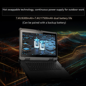 Computadora portátil industrial robusta <span class=keywords><strong>Intel</strong></span> I5 de alto rendimiento de 14 pulgadas Características de alto brillo para exteriores cuidadosamente seleccionadas completamente nuevas - Product Image 4