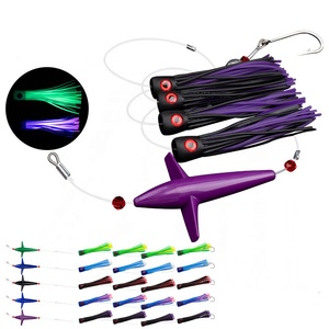 Nuova Esche Artificiali da Pesca a Traina con Barra Spargi-Pesci, Rig per Acqua Salata, Mahi Dora, Big <span class=keywords><strong>Game</strong></span>, 210g, Esca per Calamari - Product Image 1
