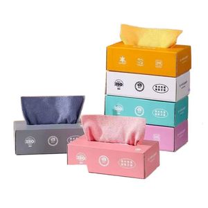 Nettoyage pour une vie entière : Lot de 20 chiffons microfibres en boîte (20x20cm) pour casseroles et poêles - Product Image 1