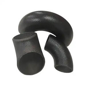 ข้อต่อเหล็กกล้าคาร์บอนแบบโค้ง 180 องศา ผลิตตามสั่งจากจีน มาตรฐาน ANSI B16.9 สำหรับการเชื่อมต่อท่อแรงดันสูง - Product Image 1