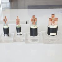 4-adriges Kupferkabel -- XLPE/PVC-Stromkabel (direkt verlegbar) -- 25mm², 35mm², 50mm², 70mm², 95mm², 120mm², 185mm², 240mm²