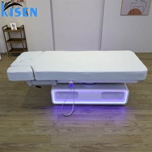 Kisen Heavy Duty Stable Beauty Bed <b>Electric</b> Lift Thai Massage ClinicTable Multifunctional Salon Tattoo Furniture with Light - Product Image 6