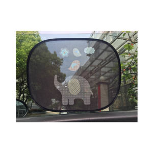 <span class=keywords><strong>Film</strong></span> de protection solaire pour fenêtre latérale de voiture, dessin animé, 44*35cm |   Unicorn/Underwater World 10 Protection solaire, adhésif statique et autocollant, ajustement standard - Product Image 3