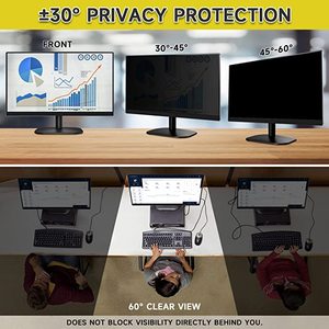 Thiết kế mới chống Spy chống Peep kích thước lớn 27 inch OEM ODM chống ánh sáng màu xanh sự riêng tư phim bảo vệ màn hình - Product Image 3