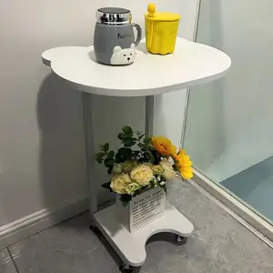 Meja kopi meja berdiri dengan papan plastik meja plastik