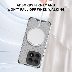 เคสชาร์จโทรศัพท์แบบแม่เหล็กใสกันกระแทกสำหรับ Xiaomi 15T Pro OnePlus 15 - Product Image 3