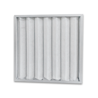 Filtre lavable à efficacité primaire Filtre à plaque en aluminium pour cadre en tissu non tissé pour système HVAC