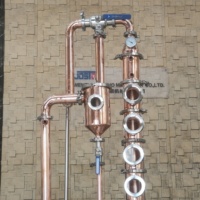 JOSTON Cuivre rouge 65L Alcool Boissons & Vin Traitement Distillateurs Colonne Machines
