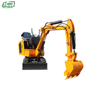 Miniexcavadora China ELORRY EL10 de 1 Tonelada, Miniexcavadora de Orugas con Certificación CE - Product Image 5