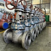 Válvula de Compuerta de Acero Inoxidable para Aceite Caliente, ASME B16.34, Encendido/Apagado, RTJ (Junta Tipo Anillo), 440C