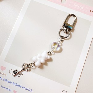 Vente en gros de mini porte-clés, pendentifs de sac et pendentifs de téléphone, variés, semi-artisanaux, aux couleurs dopamine, décoratifs et en forme de cœur coloré - Product Image 6