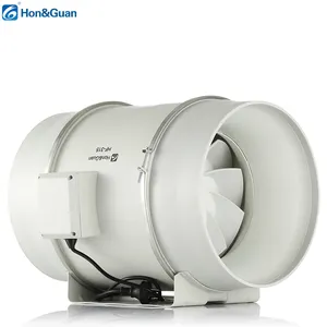 Hon&Guan ac fan 220V big airflow exhaust duct fan for Hydroponics