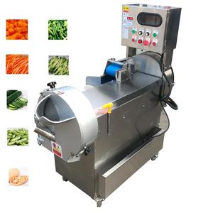 Upgraded Model 801 Dual-Head Multifunctional <b>Vegetable</b> <b>Cutter</b> 220V Stainless Steel Slicing Dicing Machine 140KG 116x53x120cm - Product Image 1