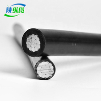 Cable ABC Duradero de Primera Calidad con Núcleo de Aluminio Trenzado ACSR, Voltaje Nominal de 1-35KV, Aislamiento XLPE/PVC, Uso Subterráneo, Monofásico
