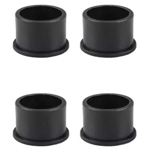 Bagues d'essieu avant 532406013 noires pour tondeuses à gazon Ayp Craftsman, tondeuse à pousser, paquet de 4 - Product Image 1