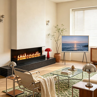 Cheminée électrique moderne Inno-Fire de 60 pouces (150 cm) pour le chauffage