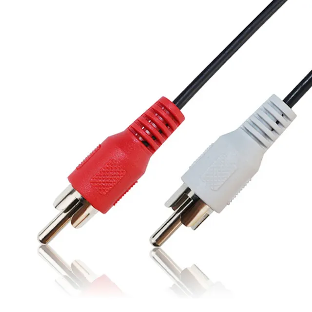 Donnguan Guangying 2RCA Male to Male Computer Speaker Stereo Audio Adapter Cable