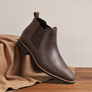 Zapatos Casuales Transpirables para Hombre, Resistentes al Desgaste, Botas Chelsea de Invierno, Zapatos Casuales para Hombre - Product Image 2
