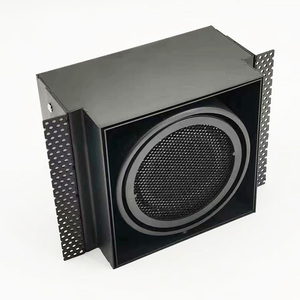 Современный дизайн, алюминиевый сплав, светодиодный светильник черного цвета с одной головкой <span class=keywords><strong>Ar111</strong></span> Cob-решетка, точечная лампа, квадратная, без обрезки для гостиной - Product Image 6