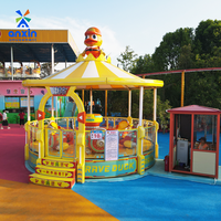 Attraction interactive de parc d'attractions pour enfants sur le thème des canards, avec balles pulvérisatrices, pour les fêtes foraines et les parcs familiaux