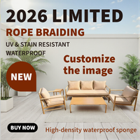 Chaise de jardin en corde, design moderne et durable, avec structure en aluminium, pour l'extérieur, le jardin et la restauration.