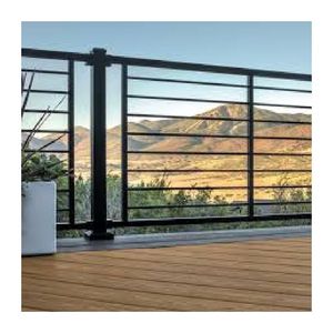 Thiết kế hiện đại thép không gỉ ban công lan can Rod boong lan can hệ thống - Product Image 1