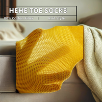 Chaussettes de course athlétiques légères et respirantes à séchage rapide, chaussettes à cinq doigts invisibles pour hommes, durables, sportives, à la cheville