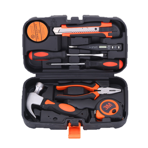 Household Hand <b>Tool</b> Set Portable <b>Tool</b> <b>Box</b> With Screwdriver Pliers Hammer Tape Measure - Product Image 3