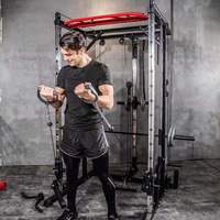 Station de musculation avec barre de traction, équipement de sport professionnel, entraîneur intégré dans le commerce, mulli