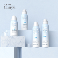 Flacon pulvérisateur en plastique PET personnalisé, brume fine, protection solaire, hydratant, emballage cosmétique pour parfum, forme 120ml 150ml 180ml