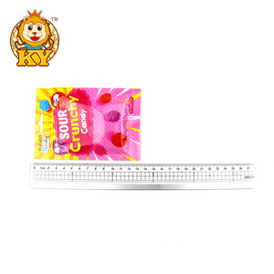 Nhà máy sản phẩm mới chua vá hỗn hợp hương vị trái cây đầy màu sắc Gummy mềm nhai kẹo kẹo - Product Image 5