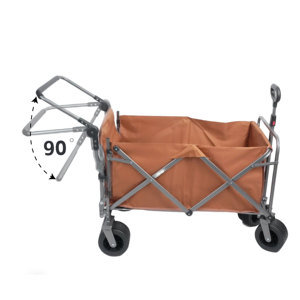 Foldable Industrial All-Terrain Camping <strong>Wagon</strong> Cart <strong>Heavy</strong> <strong>Duty</strong> Portable <strong>Folding</strong> Cart Adjustable Height Table Shopping Tools - Product Image 4