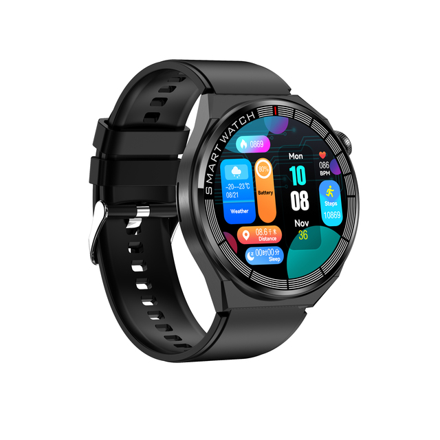 GW43 1.52 Inch Watch with HD Display Multiple Sports Modes Health Monitoring IP68 Waterproof 3 - 5 Days Normal Use Battery Life