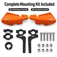 Protège-mains universels pour moto, déflecteur de vent, protection des mains sur guidon, en plastique PP, pour Dirt Bike Street Sport Touring