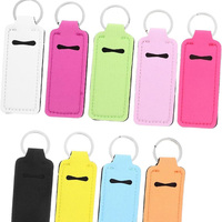 Étui portable élégant en néoprène pour bouteille de savon liquide, étui à rouge à lèvres, porte-clés pour femme, personnalisé par le fabricant, étanche