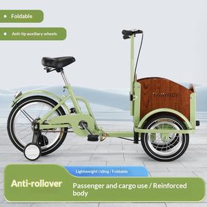 Tricycle pour enfants à pédales inversées, modèle Donkey <span class=keywords><strong>Cargo</strong></span>, très populaire, pour le transport de marchandises et d'animaux, capacité de charge de 100 kg - Product Image 3