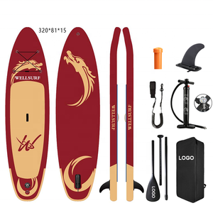10'6" 2024 New Paddle Board <b>Inflatable</b> With All Accessories Stand up Sup Surfing GREEN FLOWER 10'6" <b>Inflatable</b> Supboard 10'6" 20 - Product Image 5