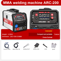 ANDELI Nouvelle Arrivée Machine à Souder Portable Domestique 110V/220V 180A IGBT DC Mini Inverter ARC MMA