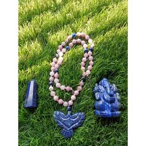 Elegancia Divina: Ganesha de Lapislázuli, Phoenix Mala y Meditation Point - Especial Día de la Mujer - Product Image 1
