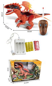 Vente en gros de dinosaures jouets radiocommandés en plastique avec lumière et son - Product Image 2