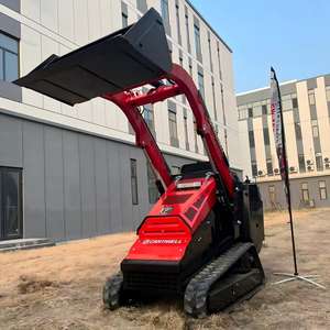 Cartiwell SCW-1200 gratis pengiriman selip <span class=keywords><strong>Mini</strong></span> Steer <span class=keywords><strong>Loader</strong></span> multifungsi mesin pemuat <span class=keywords><strong>Mini</strong></span> Fully Ulis dengan lampiran - Product Image 5