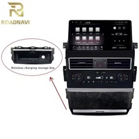 Autoradio Android OEM RoadNavi pour Nissan Patrol Y62 QX56 QX80 2012-2024 Lecteur multimédia de voiture Chargeur sans fil Carplay 4G 360