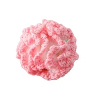 Bouquet de fleurs de simulation élégant à tricoter au crochet fait à la main pour cadeau