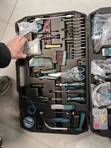 Factory Wholesale Stainless Steel <b>Tool</b> Kit Toolbox <b>Set</b> with Hard Case OEM Customizable for Automotive Repair - Product Image 4