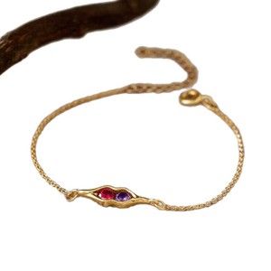 <span class=keywords><strong>Bracelet</strong></span> en zircon incrusté en forme de pois, design <span class=keywords><strong>personnalisé</strong></span> pour chaque mois de l'année, bijou fantaisie sur mesure pour femme - Product Image 6